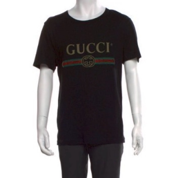 Gucci Other - Gucci Men’s Black Tee with Iconic Logo sz. S (Authentic)